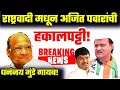 अजित पवारांची राष्ट्रवादी काँग्रेस मधून हक्कलपट्टी करणार!शरद पवार घेणार मोठा निर्णय!sharad Pawar