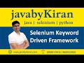 Selenium -Keyword Driven Framework - JAVA BY KIRAN | JAVA | SELENIUM | PYTHON