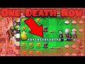 Only One Row Can Be Used To Take Out The Zombies | Plants VS  Zombies Challenge
