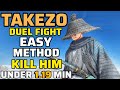 Ghost of Yotei | How to Defeat Takezo - Duel Atop Mountain (Easy Method) | Lethal Difficulty NO DMG