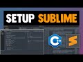 Setup Sublime Text for C++ 🤩 || Windows 🚀