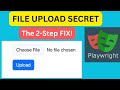 Playwright File Upload Mastery (Example) - The 2-Step Secret to Automate Any File Input!