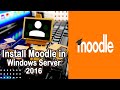 How to Install Moodle on Windows Server | Moodle Administration | IIS | PHP | MongoDB | MixNet