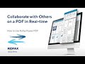 How to Collaborate on a PDF in Real-Time in Power PDF