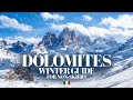 8K HDR Top Winter Destinations in the Italian Dolomites for Non-Skiers