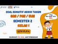 Fine Arts SAS Questions for Class 1 Semester 2 Independent Curriculum