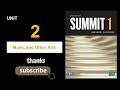 Summit 1 unit 2 third edition