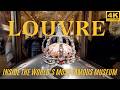Paris, France 🇫🇷 -  Louvre Museum 4K | Tour inside Louvre Museum Paris | Artworks \u0026 Masterpieces