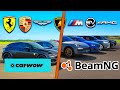 CARWOW But It's BeamNG.Drive..