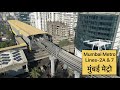 Mumbai Metro 2A \u0026 7 (Aerial Shots Compilation)