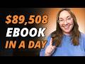 How to SELL a Digital Ebook Online ($7,459/mo)