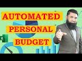 Excel Budget Template | Automate Your Budget In 5 Minutes