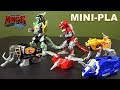 Mighty Morphin Power Rangers Super Mini-Pla Megazord \u0026 Dragonzord