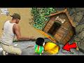 Franklin Found Shinchan Most Secret Base Inside House In GTA V || SHINCHAN GTA 5 VIDEO