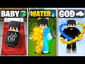 Birth to Death as ELEMENTAL GOD in Minecraft!