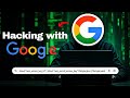 H@ckers Use Google Like THIS | Google Dorks (Beginner Guide)