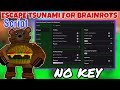 Escape Tsunami For Brainrots *NO KEY* - Teleport to End, Anti Tsunami, Auto Farm Divine \u0026 More!