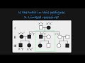 X-Linked Recessive Traits in a Pedigree