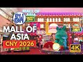 SM Mall of Asia Chinese New Year 2026 Decorations \u0026 Fireworks! | Year of the Horse | 4K | Pasay City