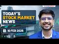Daily Stock Market News(Feb 10, 2026):Oil Prices, India GDP 6.4%, Crompton Greaves \u0026 Q3 Results