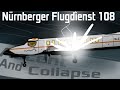 Nürnberger Flugdienst Flight 108 crash animation Ascent And Collapse