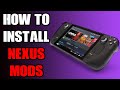 Can You \u0026 How To Manually Install Nexus Mods On Steam Deck For Games Like Stalker 2