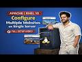 Q.16 | Configure Multiple Websites on a Single Server (Apache | RHEL)