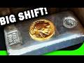 A Dramatic Shift From Gold To Silver Happening NOW!