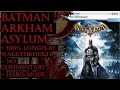 Batman Arkham Asylum PC Steam (Hard) Full Game 100% Walkthrough (No Commentary)