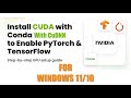 How to Install and Setup Nvidia CUDA Toolkit + CuDNN | Windows 10/11 | Pytorch + TensorFlow