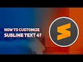 Sublime text 4 installation and full customization in 10 minutes || Emmet, LiveReload