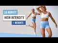 30 MIN FULL BODY HIIT + STRENGTH Workout - With Weights - Get Strong, Burn Fat, No Repeat
