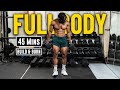 45 मिनट का फुल बॉडी डम्बल वर्कआउट (बिना बेंच के) | मांसपेशियां बनाएं और फैट बर्न करें 23