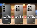 Infinix Hot 60 Pro Plus vs Infinix Note 50 vs Infinix Note 50x