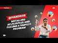 [Fuzzing with AFLplusplus] How to install and use AFLplusplus to fuzz a simple C program