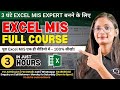 Full Course Excel MIS in One Shot | Excel MIS Tutorial in Just 3 Hours | Computer Tech Academy