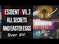Resident Evil 3 Remake ALL SECRETS \u0026 EASTER EGGS You May Have Missed