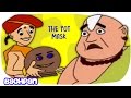 Funny Tenali Raman | Pot Mask | Tenali Raman Cartoon Story | Funny Story | Bachpan Tube