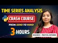 Complete Time Series Analysis for Data Science | Data Analysis | Full Crash Course | Statistics