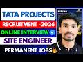 Tata Projects Recruitment 2026 | ITI/Diploma/BE/B.Tech | Tata Projects Ltd Vacancy 2026 | Jobs 2026