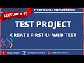 How to Create First UI Web Test in TestProject Automation Tool |