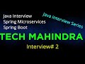 Tech Mahindra | second interview |  real time java interview series| Interview 14