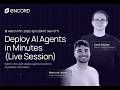 Deploy AI Agents in Minutes with the Encord Agent's Catalog