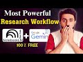 NotebookLM (Data Table) + Gemini | This AI Workflow Saves Me Hours of Research Time