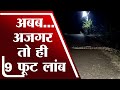 पनवेलच्या आपटा गावात अजगराचे दर्शन, अजगर 9 फूट लांब - tv9