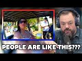 Entitled Karen Fights Police at Beach Resort REACTION | OFFICE BLOKES REACT!!
