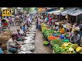 4K Walking Tour: Inside Bangladesh's BIGGEST Village Market 🇧🇩 | Ultra Realistic Crowd \u0026 Culture
