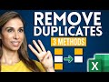 Three EASY Ways to Find and Remove Duplicates in Excel