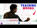 Harsh Sir caught Teaching WRONG in Class 🧐