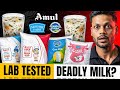 Amul vs Country Delight vs Mother Dairy Milk — Lab Test Results Revealed 🧪🥛